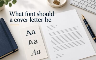 What Font Should a Cover Letter Be? Best Fonts and Sizes